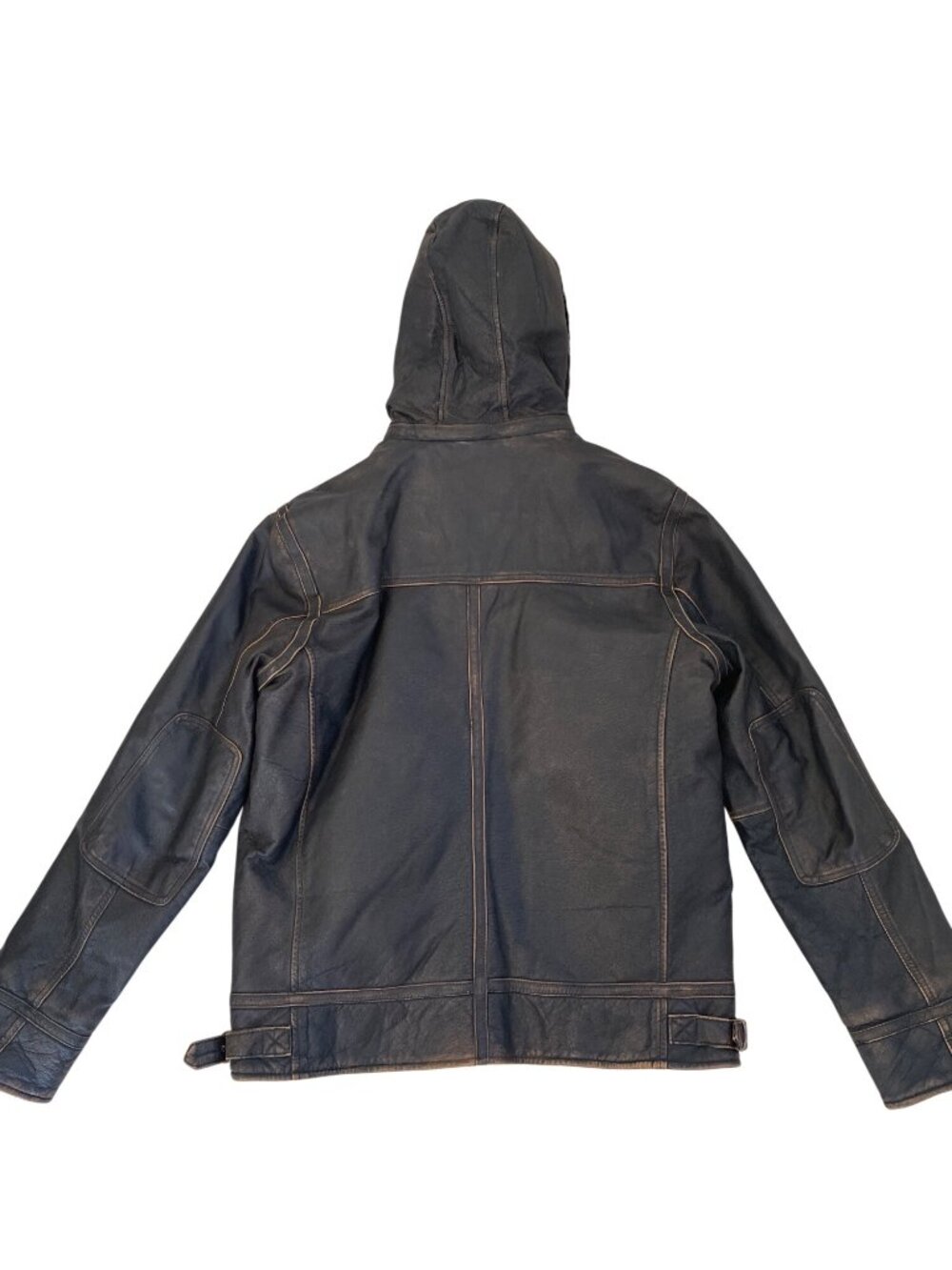 Wilson's Leather 100% Amelia Earhart Aviator Bomber Jacket Large Faux Fur - Picture 12 of 16